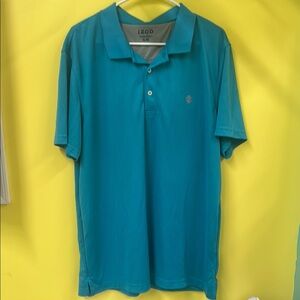 Izod Blue Polo Shirt Classic Casual Wear XL